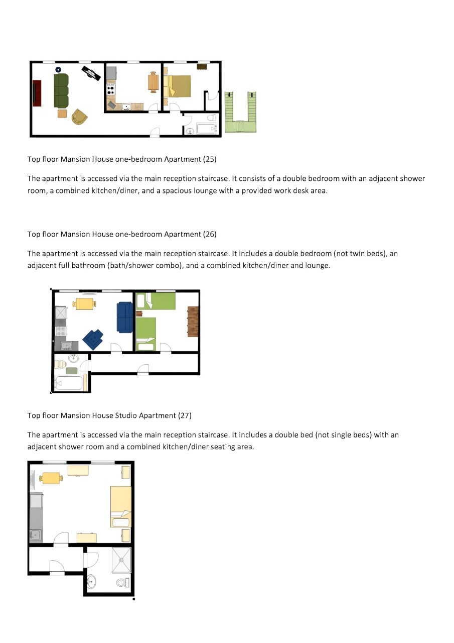 Mansion House One and Studio details